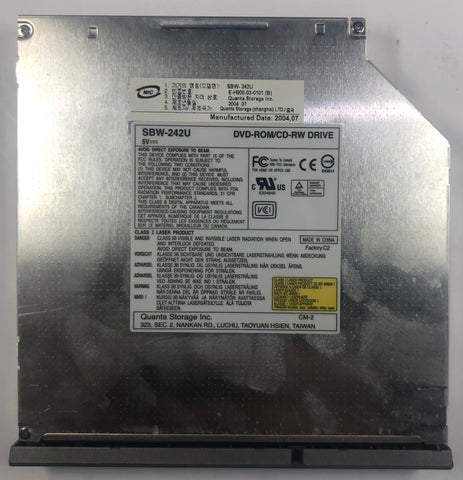 Quanta SBW-242U DVD-ROM/CD-RW Drive
