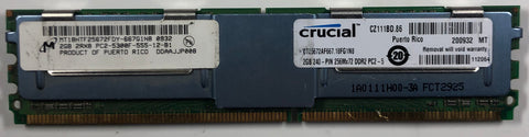 Micron MT18HTF25672FDY-667G1N8 2GB DDR2 Server RAM Memory