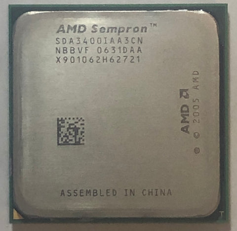 AMD Sempron 64 3400+ Desktop CPU Processor- SDA3400IAA3CN