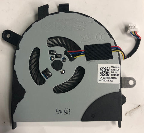 Dell Inspiron 13 Laptop FN0565-SP084P CPU Cooling Fan- D4CG8