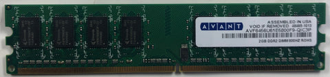 Avant AVF6456U61E5800F9 2GB DDR2 Desktop RAM Memory