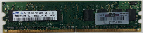Samsung M378T2863DZS-CE6 1GB DDR2 Desktop RAM Memory