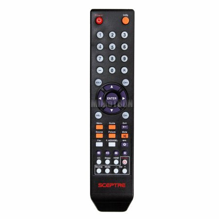 Sceptre X505BV-FMQC LED TV Remote Control- 142020479999K