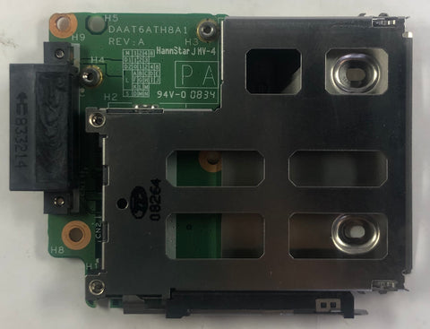 HP Pavilion dv6000 Laptop DAAT6ATH8AI PCMCIA Card Reader Board- 35AT6NB0011