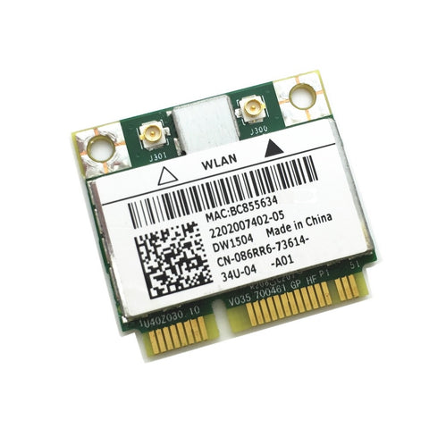 DELL Latitude 3330 WD-7 Laptop WLAN Mini-PCI Express Wireless Card- 86RR6