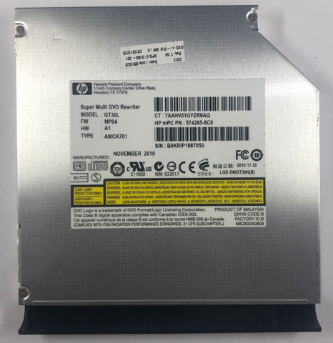 HP ProBook 6550b Laptop GT30L Super Multi DVD Rewriter- 613360-001