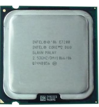 Intel Core 2 Duo E7200 Desktop CPU Processor- SLAVN