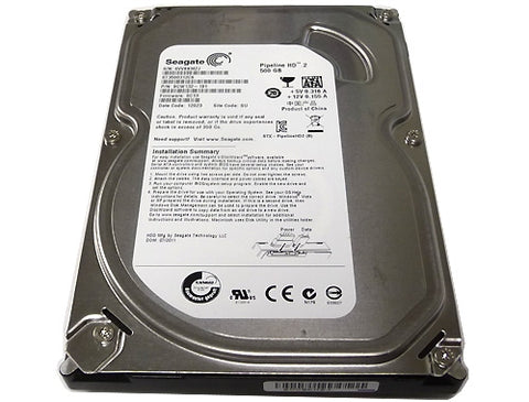 Seagate Pipeline HD.2 500GB 3.5" Internal Hard Drive- ST3500312CS