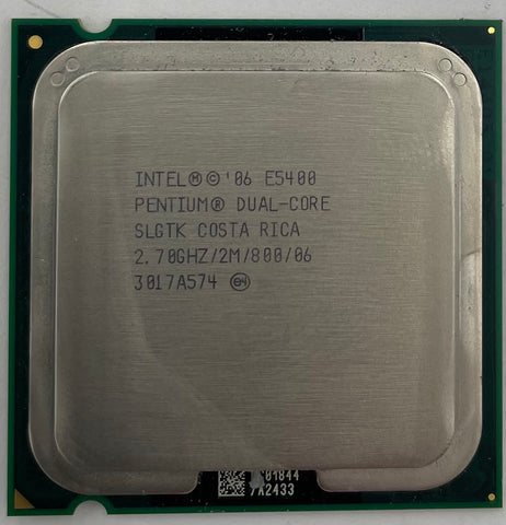 Intel Pentium E5400 Desktop CPU Processor- SLGTK