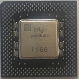 Intel Pentium 166 MHz Desktop CPU Processor- SY037