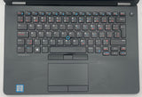 Dell Latitude E7470 Laptop- 256GB SSD, 8GB RAM, Intel i7 CPU, Windows 10 Pro