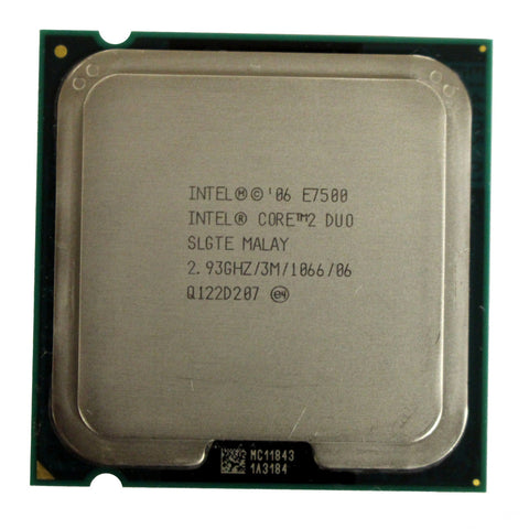 Intel Core 2 Duo E7500 CPU Processor- SLGTE