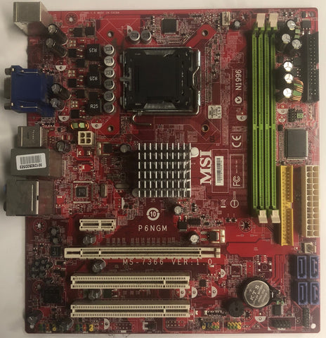 MSI MS-7366 Desktop Motherboard- P6NGM