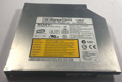 Dell Inspiron 6000 Laptop CRX835E CD-RW/DVD ROM Drive- GC252