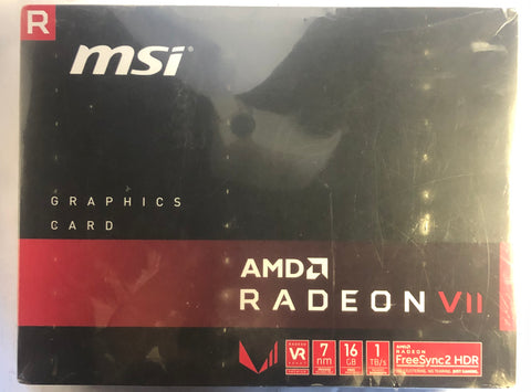 MSI Radeon VII 16G 16GB HBM2 Graphics Card