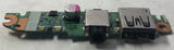 HP Pavilion 15 Laptop DAY11ATB6G0 USB/Audio Port Board- 33Y11UB0000