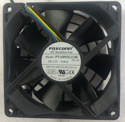 HP Compaq Elite 8100 Minitower PVA092G12H Desktop Cooling Fan- 580230-001