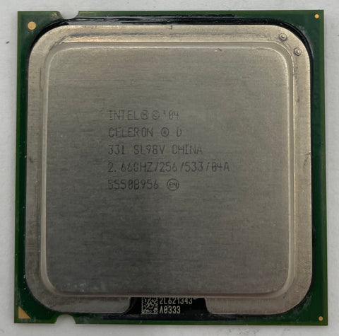 Intel Celeron D 331 Desktop CPU Processor- SL98V
