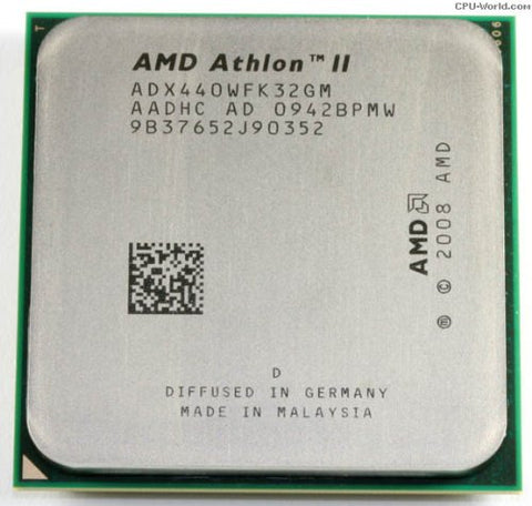 AMD Athlon II X3 440 Desktop CPU Processor- ADX440WFK32GM