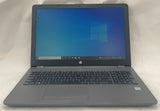 HP 250 G6 Laptop- 128GB SSD, 8GB RAM, Intel i3 CPU, Windows 10 Pro