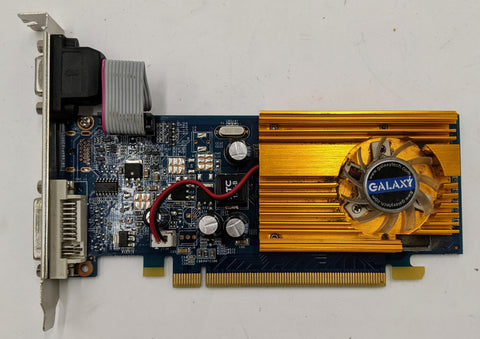 Galaxy GeForce 8400 GS 512MB DDR2 PCI-E Graphics Card- 84GFE6DC2EMM