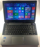 Toshiba Satellite L40-A Laptop- 1TB HDD, 4GB RAM, Intel i3-3217U CPU, Windows 8