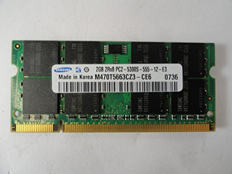 Samsung M470T5663CZ3-CE6 2GB DDR2 Laptop RAM Memory